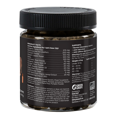 Joint & Hip CBD Supplements For Dogs