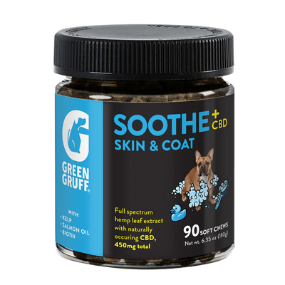 Skin & Coat CBD Supplements For Dogs