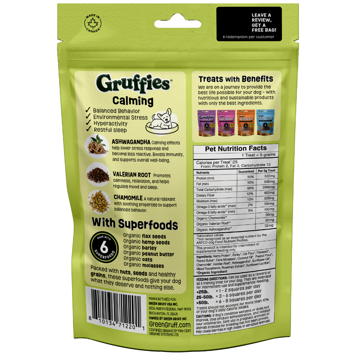 All-Natural Dog Treats With Superfoods