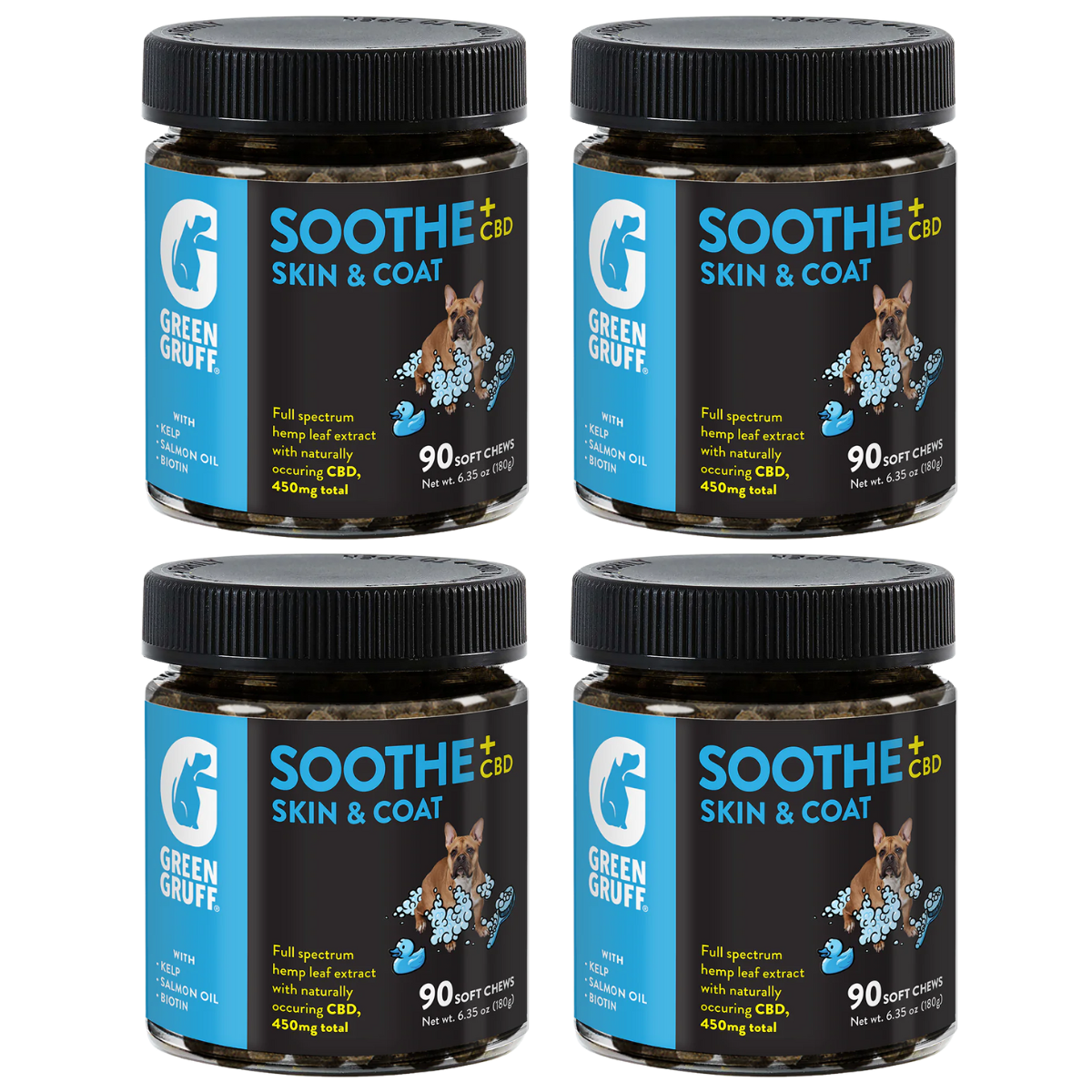 Skin & Coat CBD Supplements For Dogs