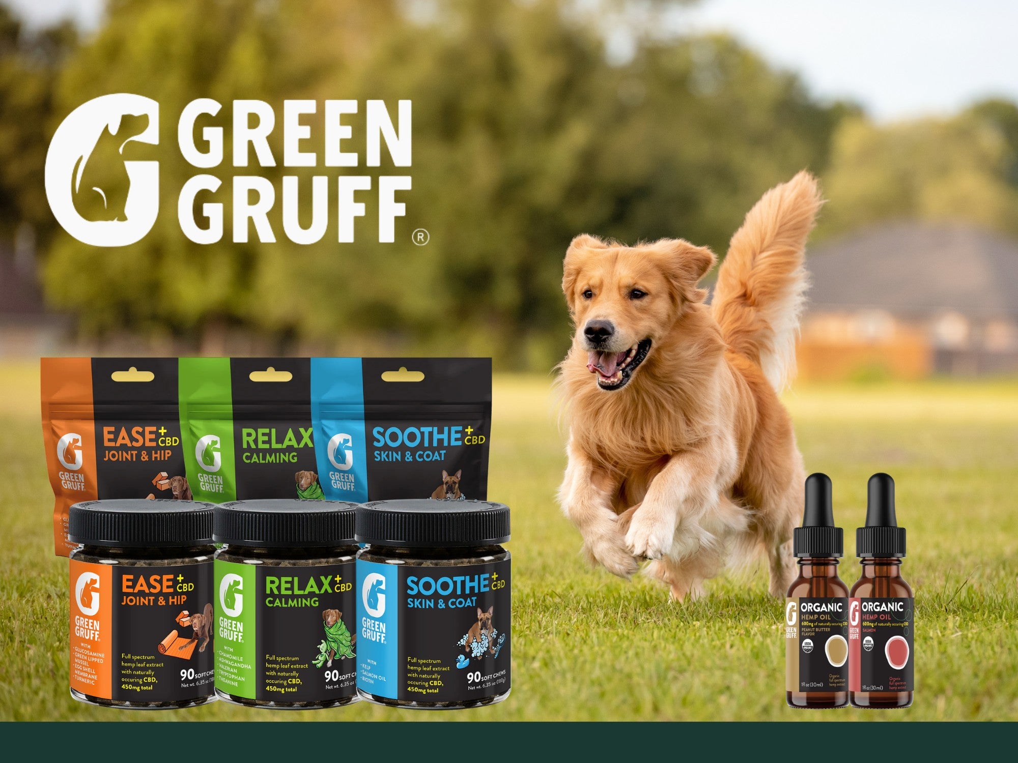 Green Gruff Dog Chews For Total Dog Health