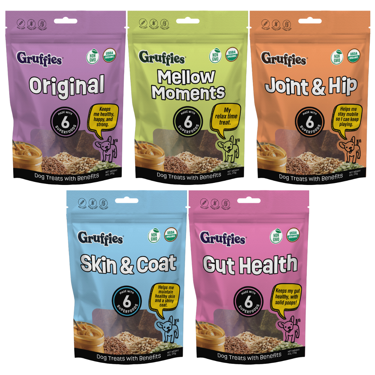 All-Natural Dog Treats With Superfoods