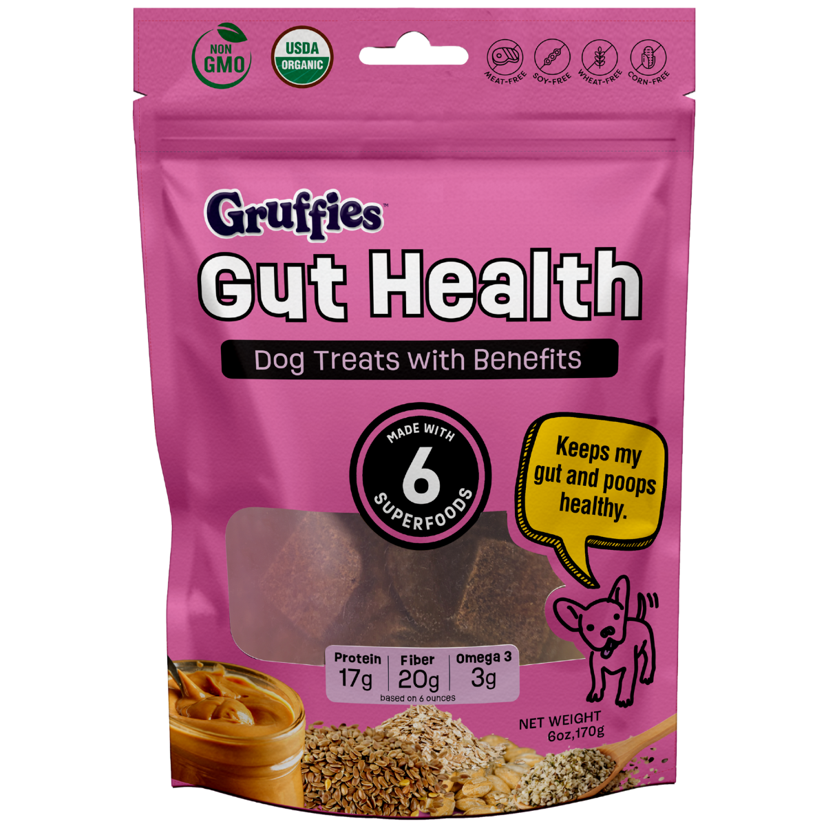 All-Natural Dog Treats With Superfoods