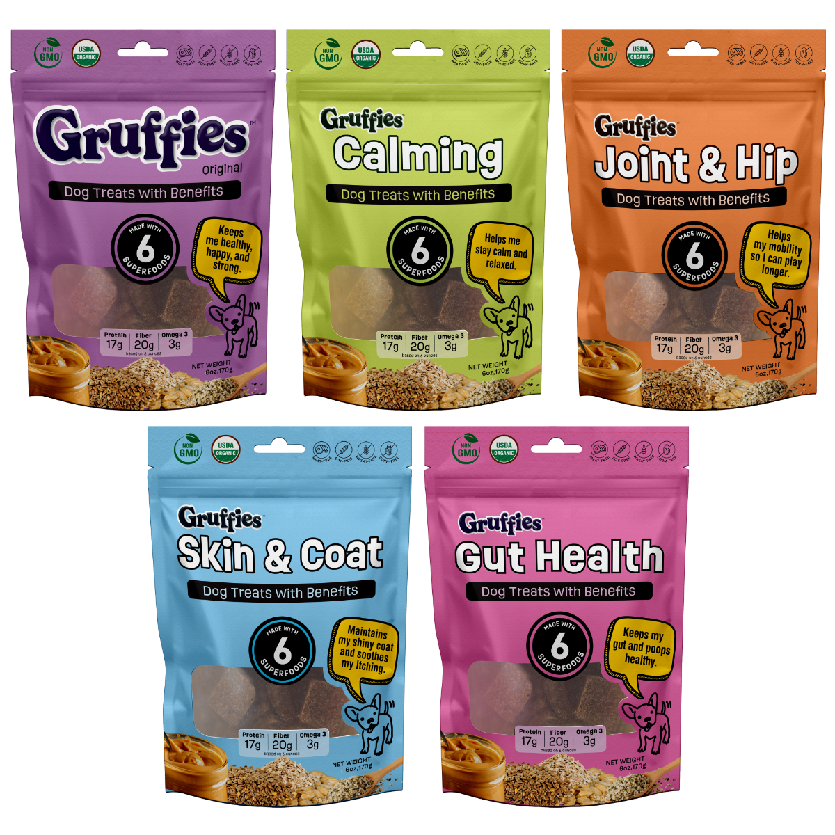 All-Natural Dog Treats With Superfoods
