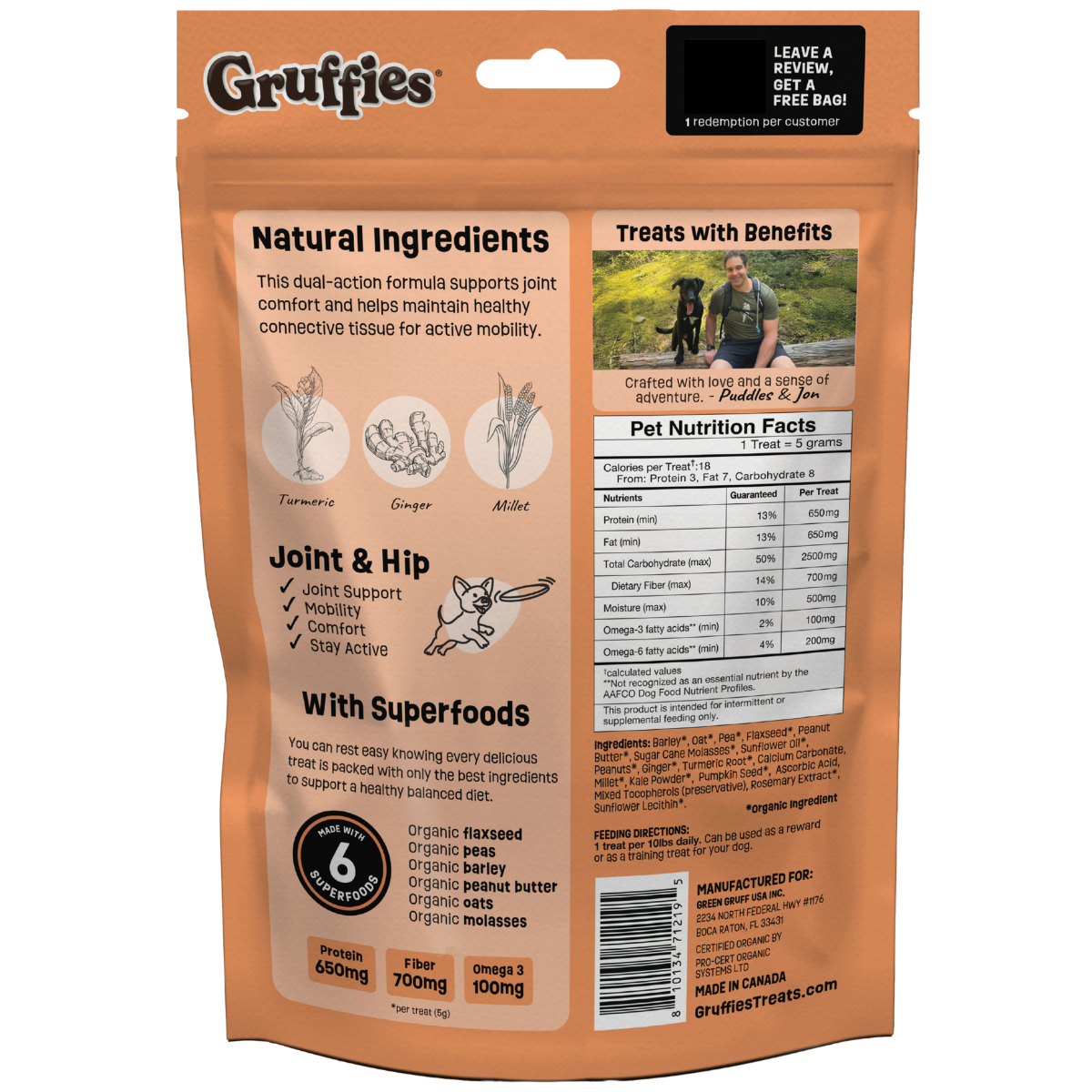 All-Natural Dog Treats With Superfoods